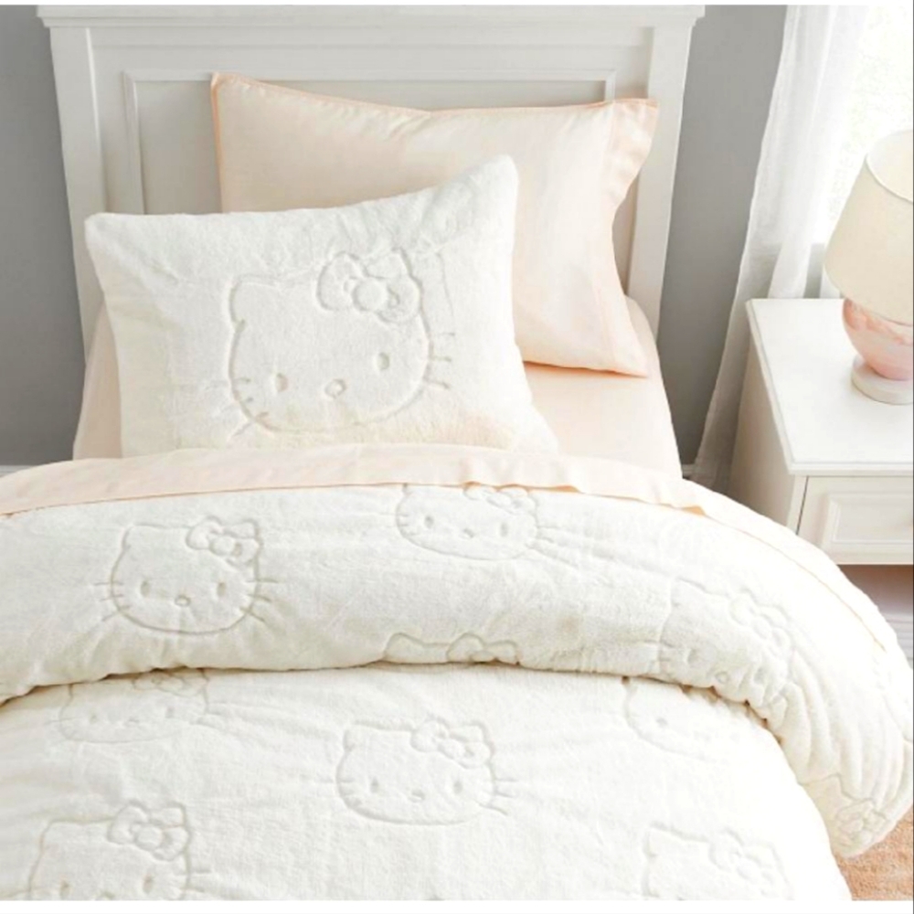 Pottery Barn Hello Kitty Sham and Pillow